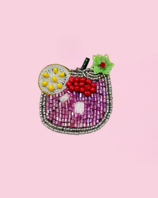 Mai Tai Pink Drink Pin