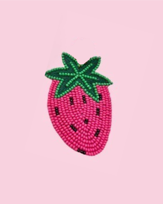 Pink Strawberry Pin