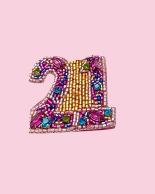 #21 Birthday Pin