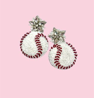 Glitzy Baseball (Mix & Match Any 10 or More Pair)