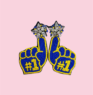 A21C BLUE AND YELLOW SPIRIT (Mix & Match Any 10 or More Pair)