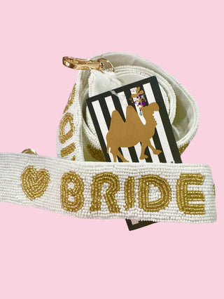 Beaded Bag Strap BRIDE (Mix & Match Styles-Accessories Collection ONLY/$100 Minimum)