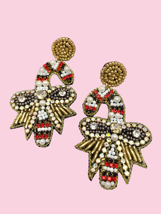 Candy Cane 106 (Mix & Match Any 10 or More Pair)