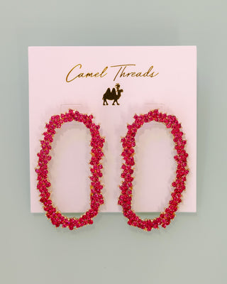 Caylee Earring - PINK (Mix & Match Styles-Accessories Collection ONLY/$100 Minimum)