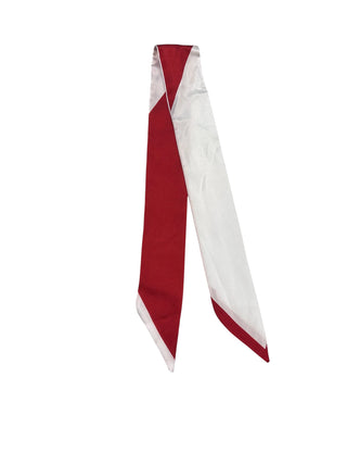 Twilly Scarf (CRIMSON/WHITE)