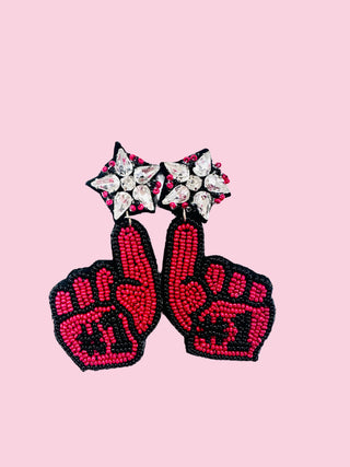 A16C Red & Black Spirit (Mix &  Match Any 10 or More Pair)
