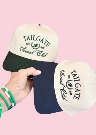 Tailgate TRUCKER CANVAS Tailgate Social Club- NAVY W/ NAVY THREAD (Mix & Match Any 6 or More to meet moq)
