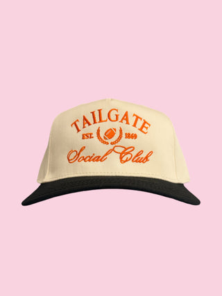 Tailgate Social Club- Orange on Black (Mix & Match Any 6 or More)