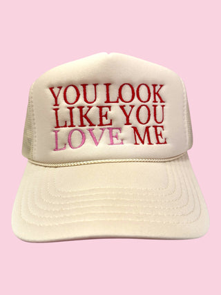 YOU LOOK LIKE YOU LOVE ME TRUCKER FOAM - tan (Mix & Match Any 6 or More)