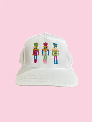 nutcracker white TRUCKER CANVAS hat (Mix & Match Any 6 or More)