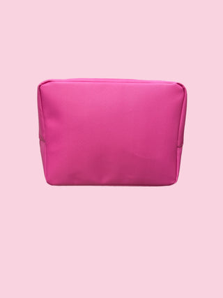 Large Hot Pink Blank Patch Bag ($100 MINIMUM)