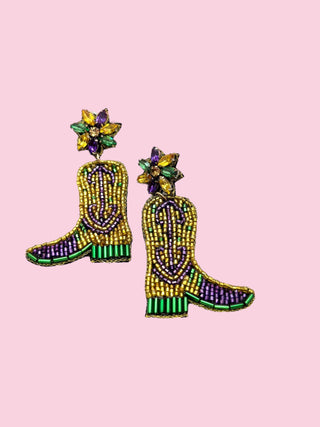 Mardi Gras Boot 43 (Mix & Match Any 10 or More Pairs)