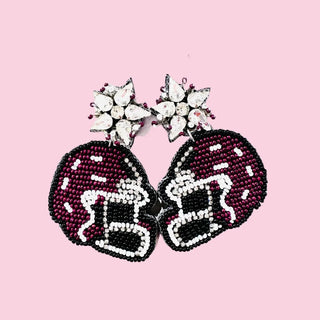 A17A Maroon Helmet (Mix & Match Any 10 or More Pair)