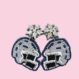 A4A Navy and Silver Helmet (Mix & Match Any 10 or More Pair)