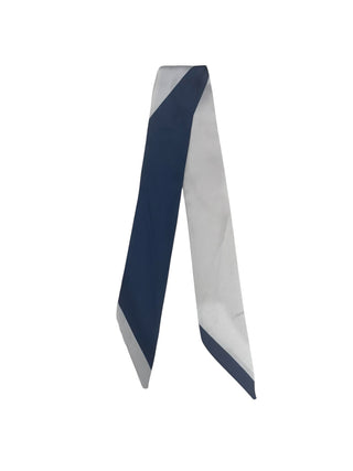 Twilly Scarf (NAVY/SILVER-GREY)