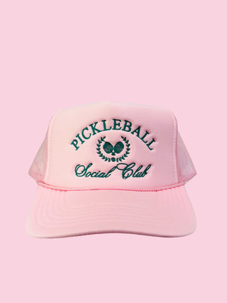 Pink Pickleball Trucker Hat (Mix & Match Any 6 or More to meet moq)