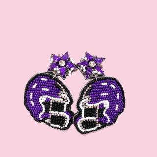 A6A Purple Helmet (Mix & Match Any 10 or More Pair)