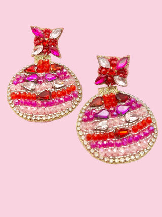 PINK ORNAMENT (Mix & Match Any 10 or More Pair)