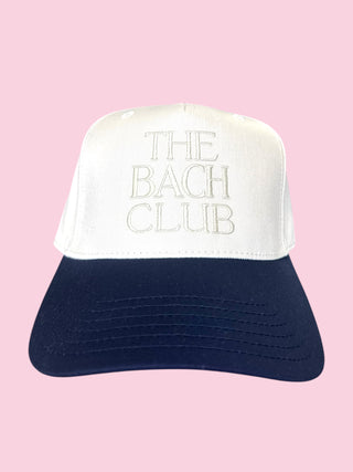 Bach Club TRUCKER CANVAS - Navy & White (Mix & Match Any 6 or More)