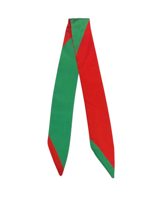 Twilly Scarf ( RED/GREEN)