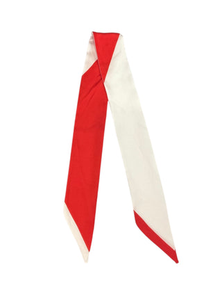 Twilly Scarf (RED/WHITE)