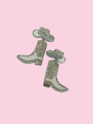 Silver Boots (MIX & MATCH ANY 10 OR MORE PAIRS)