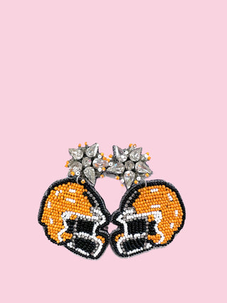 A12A Lighter Orange Helmet (Mix & Match Any 10 or More Pair)