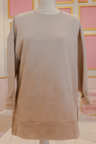 Tan Sweatshirt - Size medium