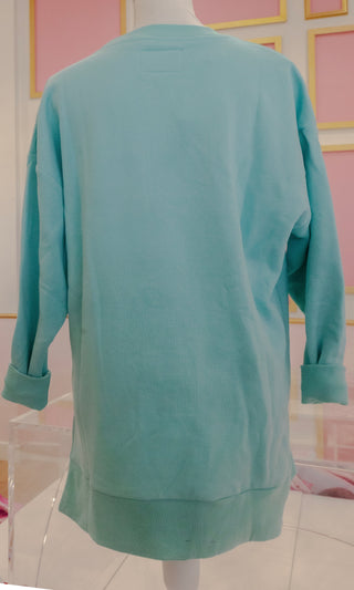 Teal SWEATSHIRT - SIZE MEDIUM