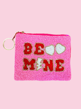 Beaded Coin Purse- BE MINE (Mix & Match Styles-Accessories Collection ONLY/$100 Minimum)