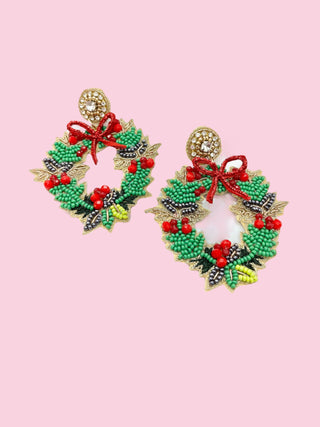 Christmas Wreath (Mix & Match Any 10 or More Pair)