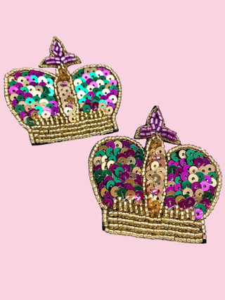 Mardi Gras Crown 154 (Mix & Match 10 or More Pair)