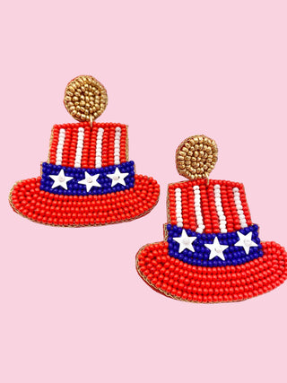 Patriotic Hat 176 (Mix & Match Any 10 or More Pair)