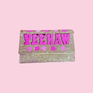 Beaded Envelope Clutch-YEEHAW (Mix & Match Styles-Accessories Collection ONLY/$100 Minimum)