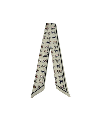 Twilly Scarf (CREAM HORSE)