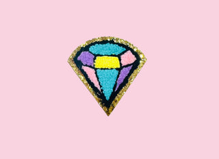 Multi Colored Diamond (STICKY BACK) ($100 minimum on patches)