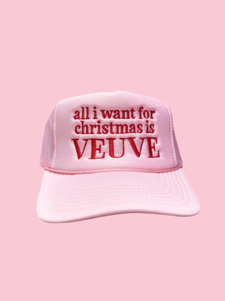 Christmas Veuve Trucker Hat (Mix & Match Any 6 or More)