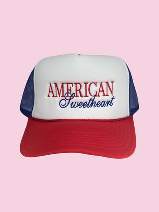 American Sweetheart Trucker Hat  (Mix & Match Any 6 or More)