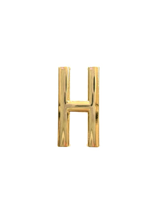 GOLD CHARM LETTER (H)