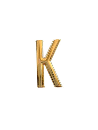 GOLD CHARM LETTER (K)