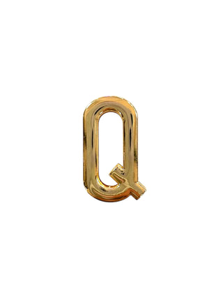 GOLD CHARM LETTER (Q)