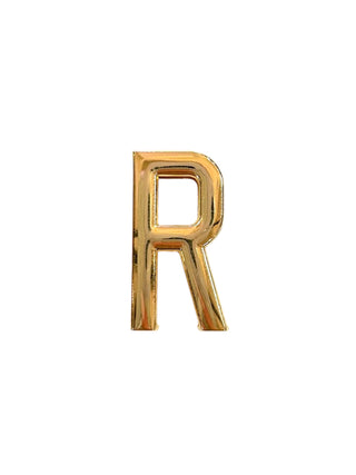 GOLD CHARM LETTER (R)