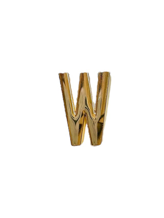 GOLD CHARM LETTER (W)