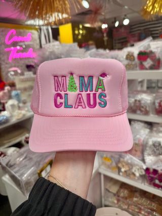 MAMA CLAUS Trucker Hat - (Mix & Match Any 6 or More)