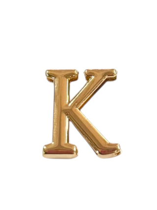 GOLD GREEK (K) - THESE MATCH THE GREEK ALPHABET