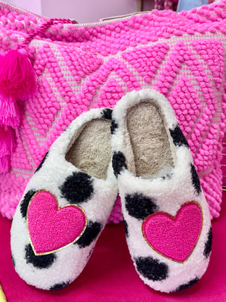 Cozy Toes - POLKA DOT/HEART PATCH