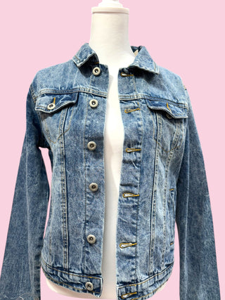 Denim Pink Tiger Jacket - Plus Size Bulk Bundle (3)