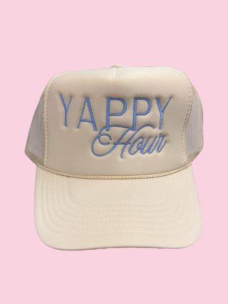 Yappy Hour Foam Trucker Hat - Tan (Mix & Match Any 6 or More)