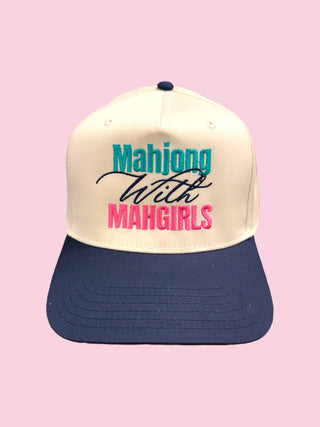 Mahjong TRUCKER CANVAS - NAVY (Mix & Match Any 6 or More)