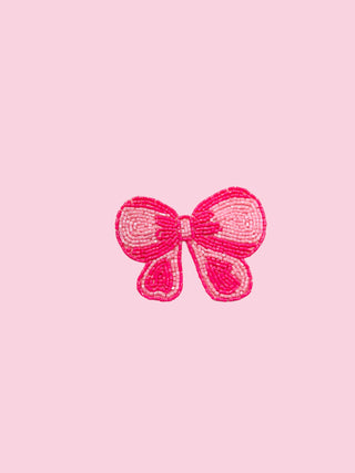 Pink Bow Pin